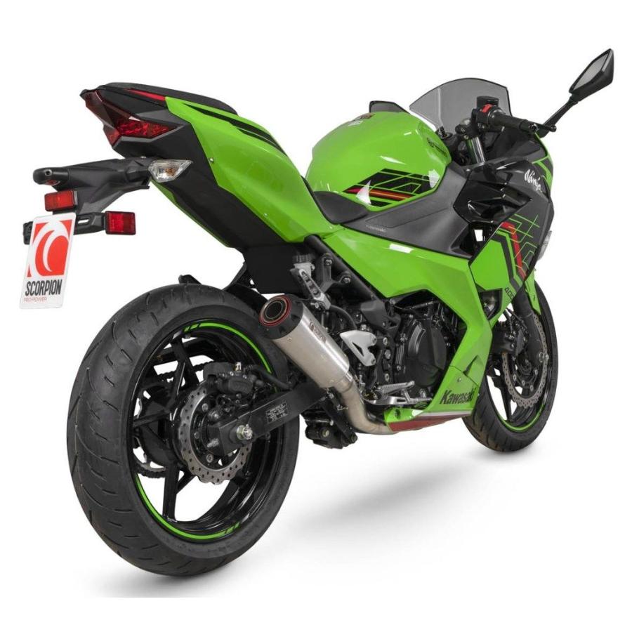 SCORPION SCORPIONスコーピオン レッドパワー フルエキゾーストマフラー タイプ：Brushed Stainless