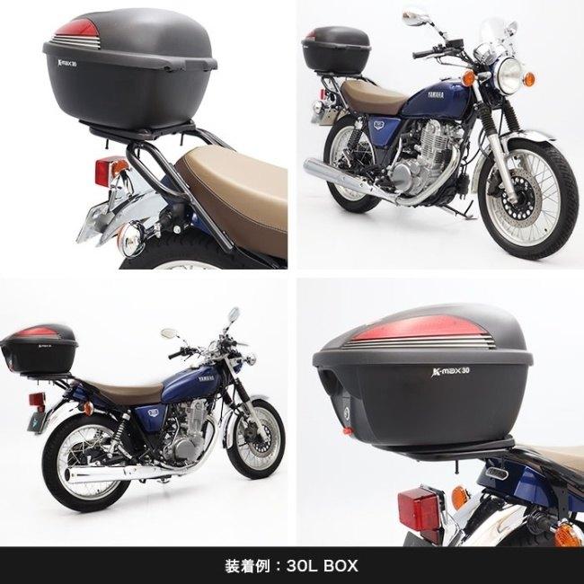 ENDURANCE ENDURANCE:エンデュランス タンデムグリップ付きリアキャリア タイプ：ブラック SR400｜webike｜09