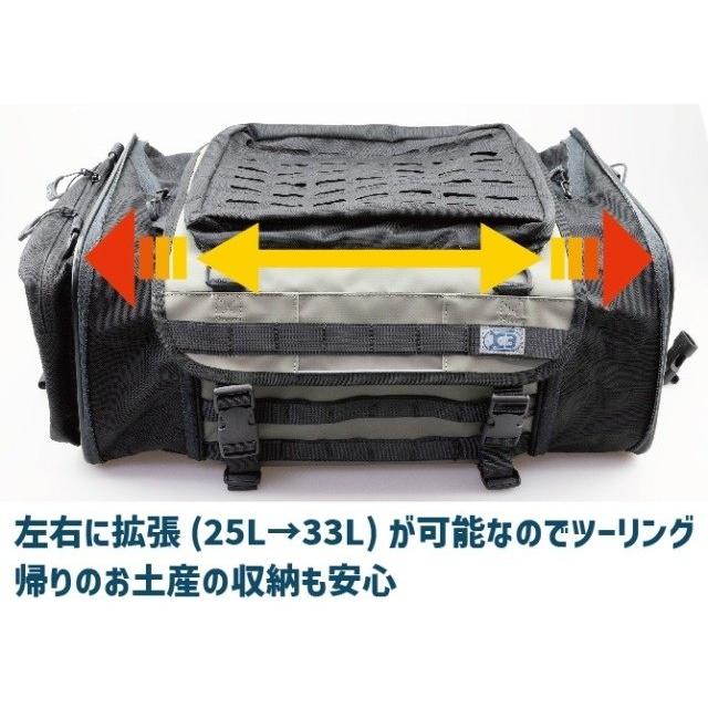 K3 ケースリー タクティカル シートバッグ TC06 カラー：オリーブグリーン HONDA ホンダ YAMAHA ヤマハ SUZUKI スズキ KAWASAKI カワサキ BMW | ブランド登録なし | 01