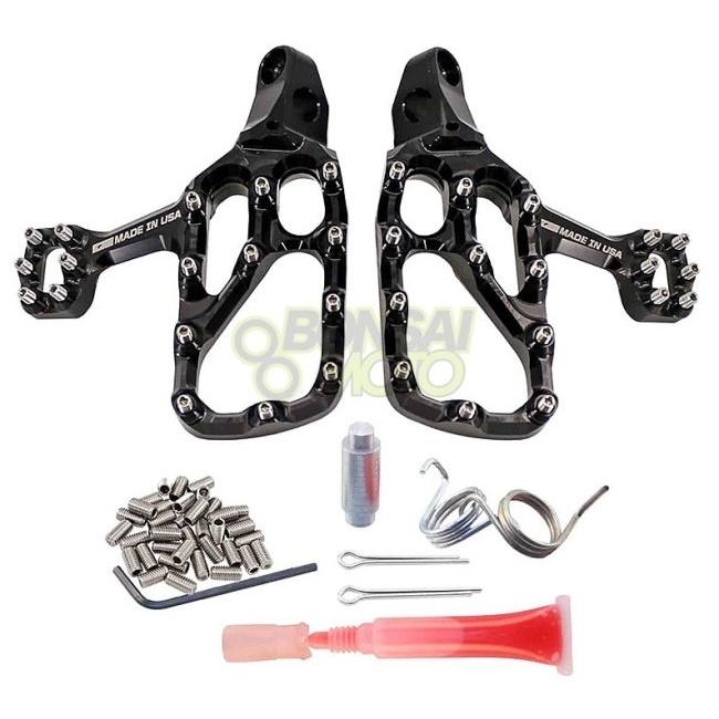 PROMOTO BILLET(FASTWAY) プロモトビレット(ファストウェイ) ファストウェイ EXT ステップ カラー：レッド(RDS) RR2T RR4T BETA ベータ フットペグ 足回り | ブランド登録なし | 02