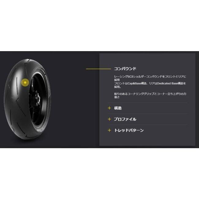 PIRELLI（ピレリ） DIABLO SUPERCORSA SP V4 【200/55 ZR 17 M/C TL