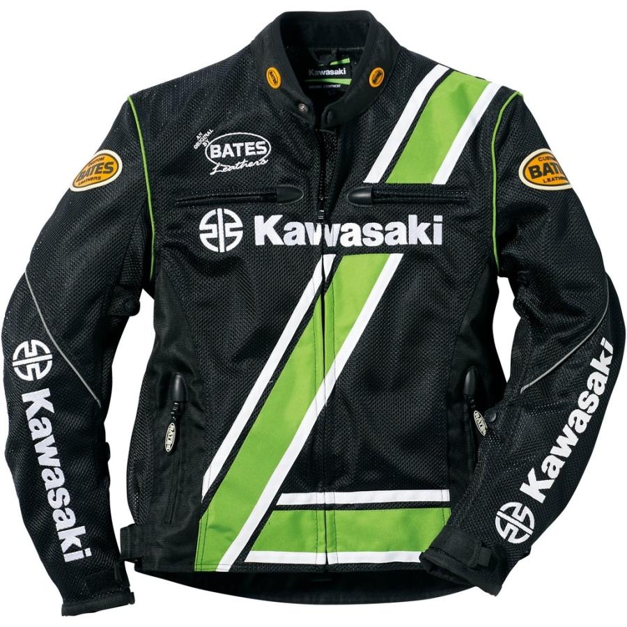 カワサキ（Kawasaki） カワサキ×BATES クラシックメッシュジャケット