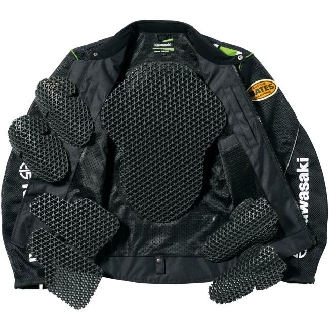 Kawasaki カワサキ×BATES（ベイツ） クラシックメッシュジャケット カワサキ（Kawasaki） カワサキ×BATES クラシックメッシュジャケット