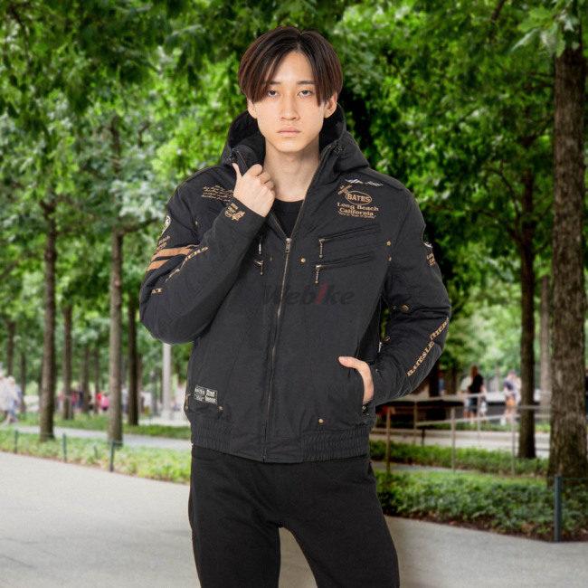 BATES Street Avenger ジャケット XL ブラック新品　未使用 BATES（ベイツ） 【ストリートアベンジャー】ナイロンパーカ サイズ