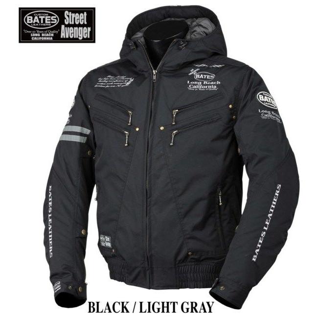 BATES Street Avenger ジャケット XL ブラック美品 BATES（ベイツ） 【ストリートアベンジャー】ナイロンパーカ サイズ