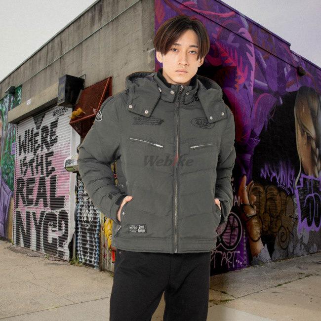 BATES Street Avenger 中綿ナイロン ジャケット XL BATES（ベイツ） 【ストリートアベンジャー】中綿入りナイロン