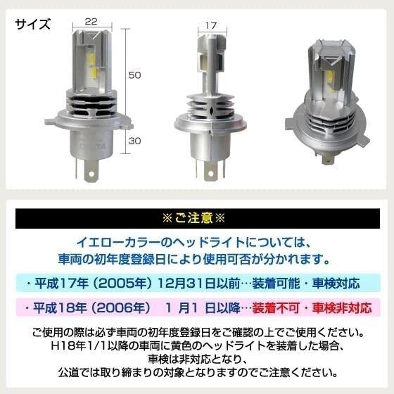 デルタダイレクト DELTA DIRECT MOTO LEDヘッド H4／HS1 80′s イエロー