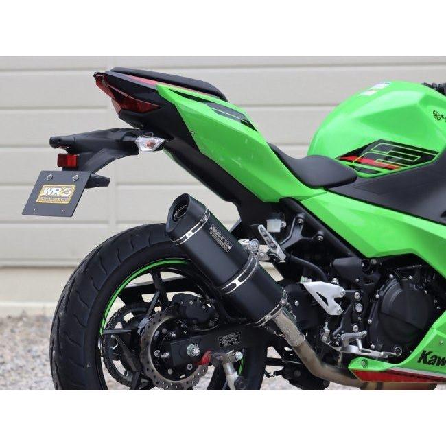 WR’S ダブルアールズ SS-OVAL スリップオンマフラー タイプ：F-BLACKタイプ Ninja400 KAWASAKI カワサキ KAWASAKI カワサキ｜webike｜06