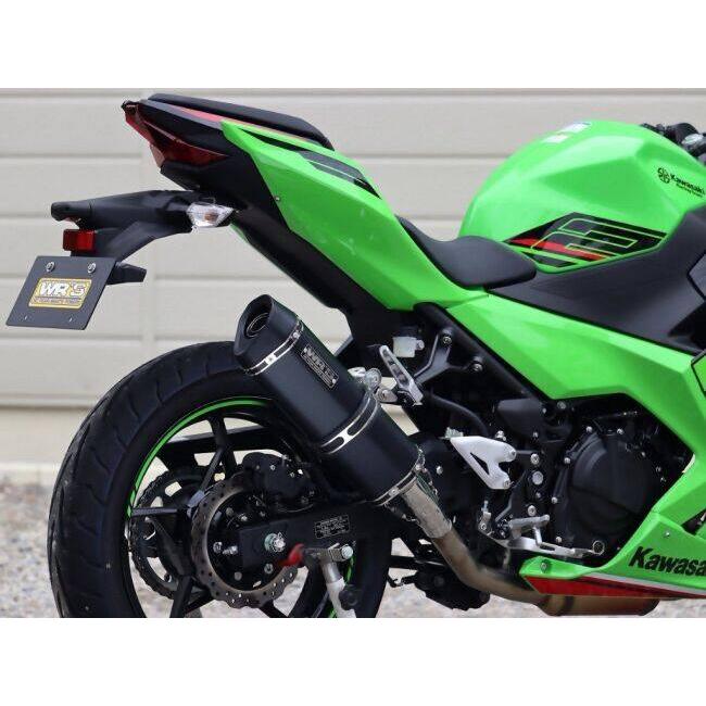 Z250 Z400 ダブルアールズ SS-OVAL スリップオン マフラー WR'S（ダブルアールズ） WR'S SS-OVAL スリップオンマフラー タイプ：F