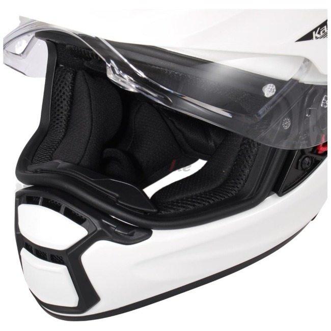 オージーケーカブト　オフロード GEOSYS パールホワイト (サイズ:M)美品 Amazon | OGK KABUTO(オージーケーカブト) バイクヘルメット