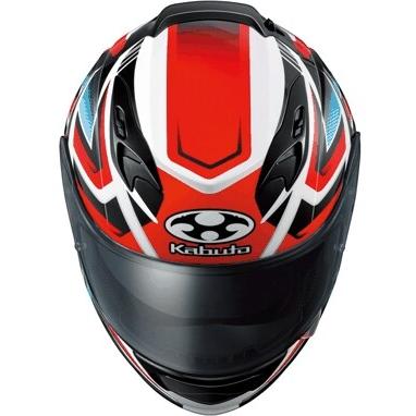OGK KABUTO オージーケーカブト KAMUI-3 ACROBAT［カムイ・3 アクロバット ホワイトレッド］ヘルメット サイズ：M(57-58cm) フルフェイスヘルメット ヘルメット | OGK Kabuto | 03