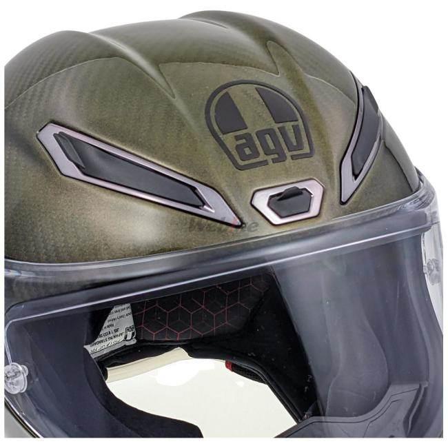 AGV エージーブイ PISTA GP RR JIS LIMITED EDITION - ORO ヘルメット サイズ：S(55-56cm)｜webike｜13