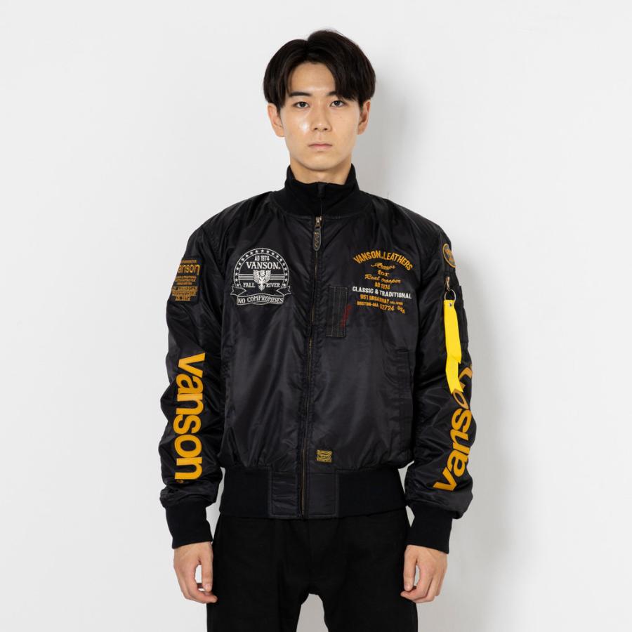 VANSON（バンソン） MA-1ジャケット サイズ：M オールシーズン