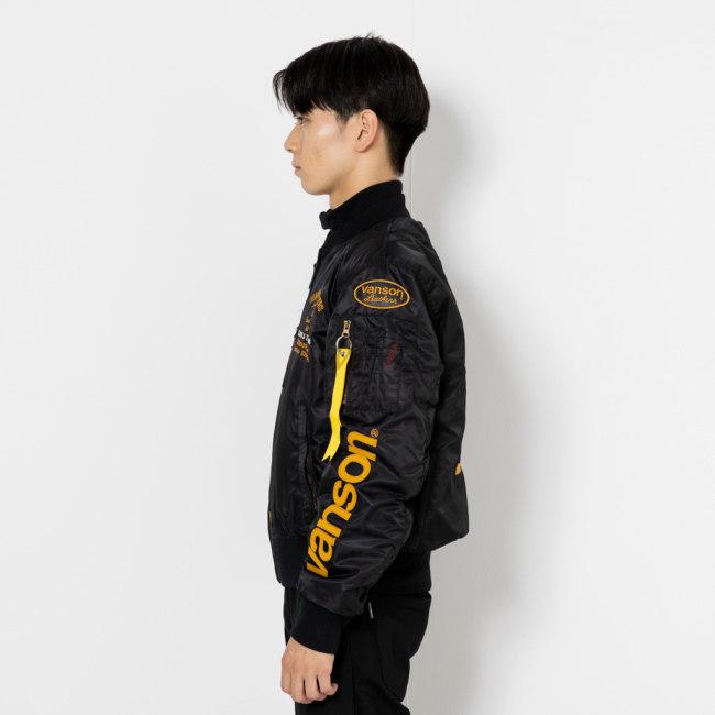 VANSON（バンソン） MA-1ジャケット サイズ：M オールシーズン