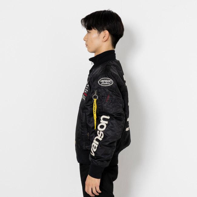 VANSON（バンソン） MA-1ジャケット サイズ：M オールシーズン