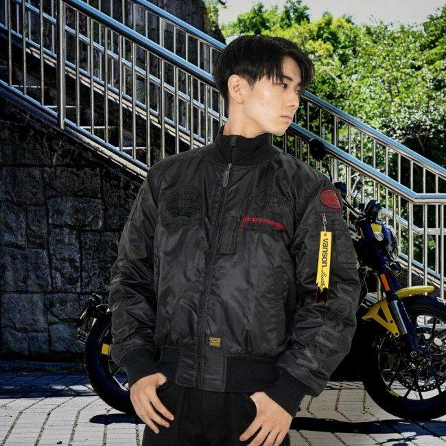 VANSON バンソン MA-1ジャケット サイズ：L オールシーズン