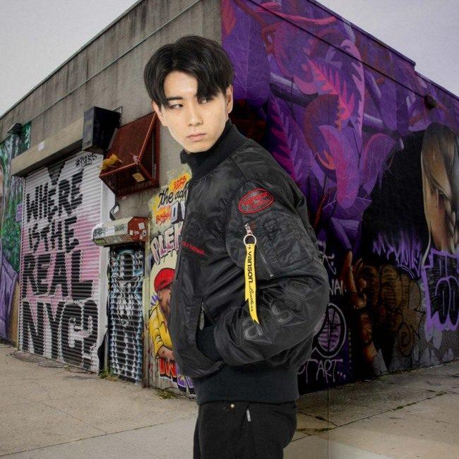 VANSON（バンソン） MA-1ジャケット サイズ：L オールシーズン