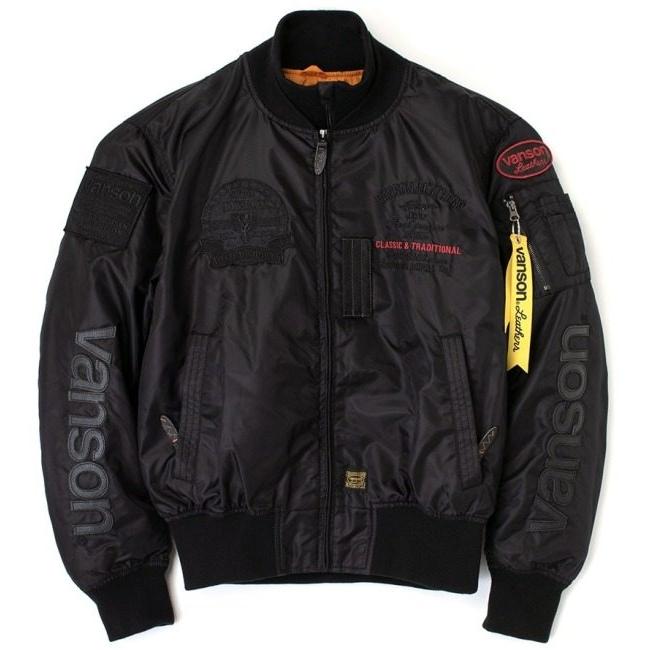 VANSON バンソン MA-1ジャケット サイズ：L オールシーズン