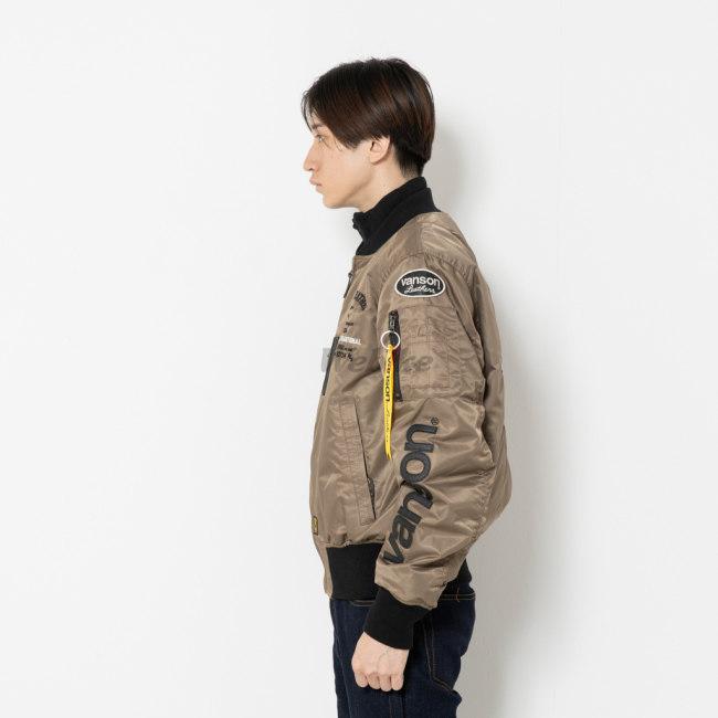 VANSON（バンソン） MA-1ジャケット サイズ：M オールシーズン