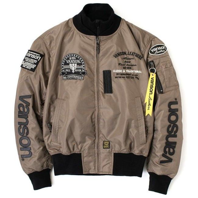 VANSON（バンソン） MA-1ジャケット サイズ：XL オールシーズン