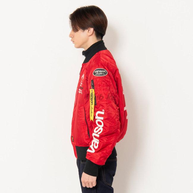 VANSON バンソン MA-1ジャケット サイズ：L オールシーズン