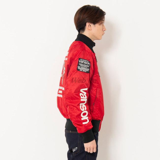 VANSON バンソン MA-1ジャケット サイズ：L オールシーズン