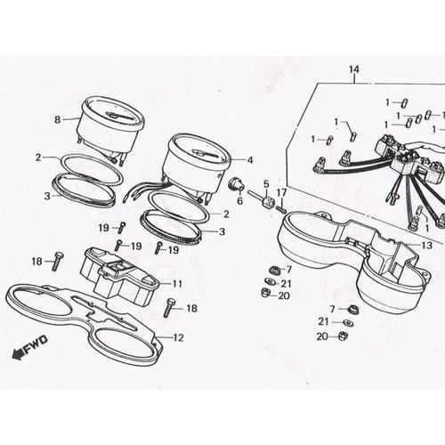J's ジェイズ STACKメーター取り付けアダプター CB1100R CB-F CBX