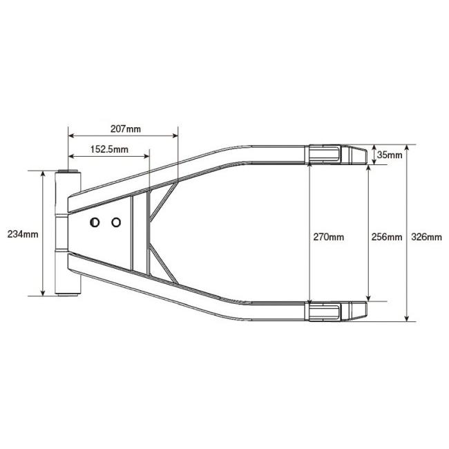 PMC ピーエムシー 【PMC×GILD design】モノコックスイングアーム サスマウント位置：＋30mm(485mm) KAWASAKI カワサキ スイングアーム 足回り | PMC | 14