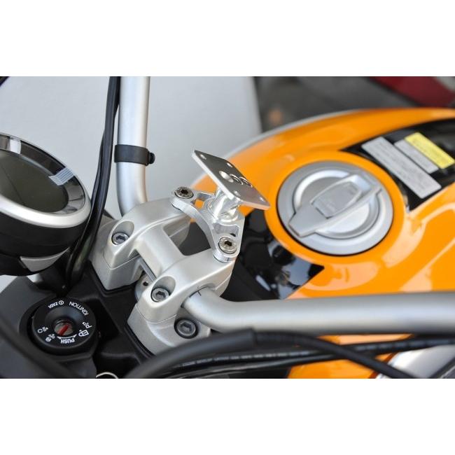 AELLA アエラ ナビゲーションステー 1インチボール カラー：ホワイト スクランブラー 800 400(Sixty2) 1100 DUCATI ドゥカティ 電子機器類 | AELLA | 01