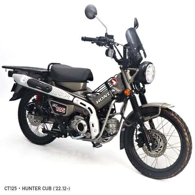 ENDURANCE エンデュランス Frキャリア対応メーターバイザーセット＋取り付けキット カラー：スモーク CT125 ハンターカブ HONDA ホンダ メーターバイザー 外装 | ENDURANCE（バイク） | 05