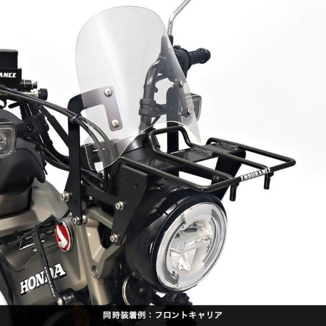 ENDURANCE エンデュランス Frキャリア対応メーターバイザーセット＋取り付けキット カラー：スモーク CT125 ハンターカブ HONDA ホンダ メーターバイザー 外装 | ENDURANCE（バイク） | 08