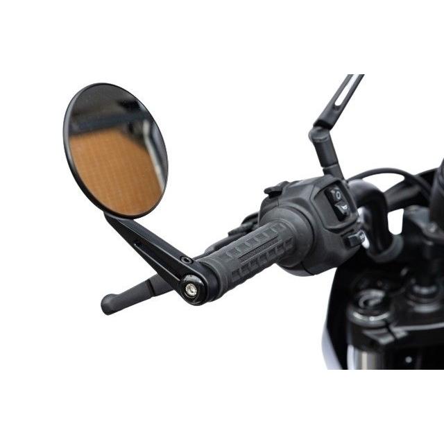 キジマ　バーエンドミラー　TECH12ラウンド Amazon | キジマ(Kijima) バイクパーツ ミラー TECH12 ラウンド