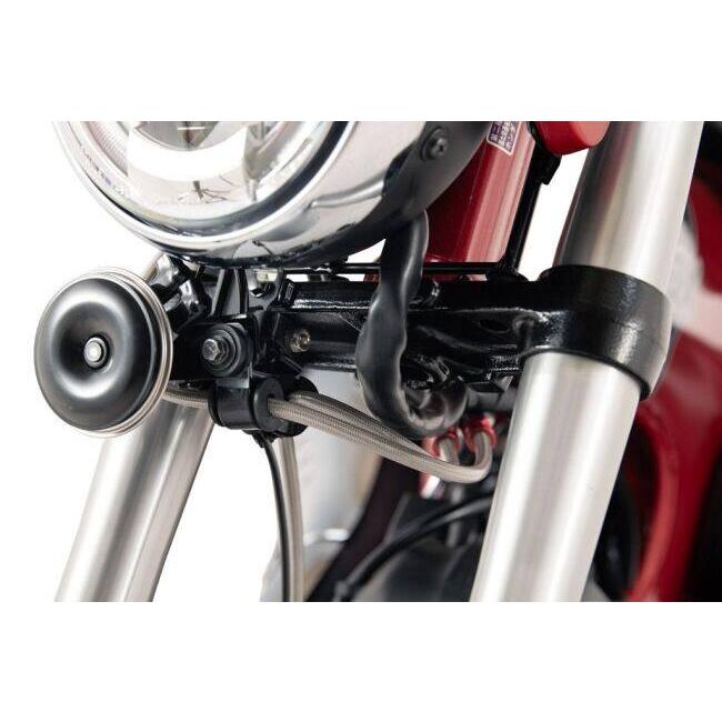 SWAGE-LINE スウェッジライン プロ フロント ブレーキホースキット フィッティングカラー：ステンレスブラック / ホースカラー：ブラック DAX125 HONDA ホンダ | SWAGE-LINE | 04