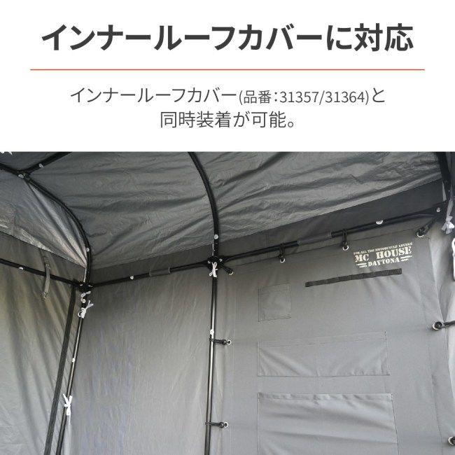DAYTONA（デイトナ） MCハウス1300／1700用壁面ポケット バイク
