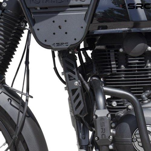 SRC エスアールシー オイルクーラーコアガード カラー：ブラック カラー HIMALAYAN 410 ROYAL ENFIELD ロイヤルエンフィールド 冷却関連 エンジンの画像