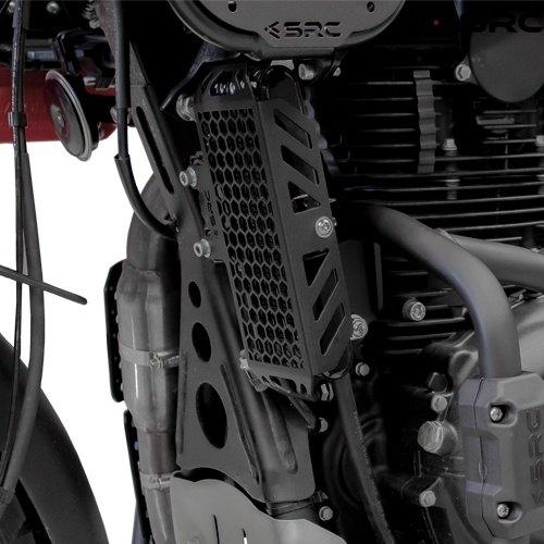 SRC エスアールシー オイルクーラーコアガード カラー：ブラック カラー HIMALAYAN 410 ROYAL ENFIELD ロイヤルエンフィールド 冷却関連 エンジンの画像