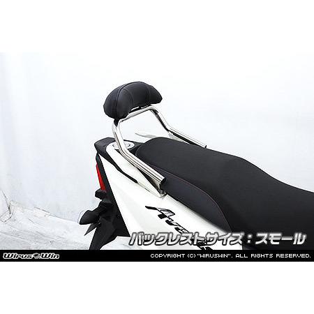 WirusWin（ウイルズウィン） バックレスト付き タンデムバー バック