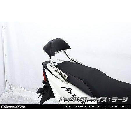 WirusWin（ウイルズウィン） バックレスト付き タンデムバー バック
