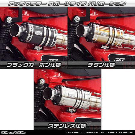 WirusWin（ウイルズウィン） アップマフラー タイプ：スポーツ
