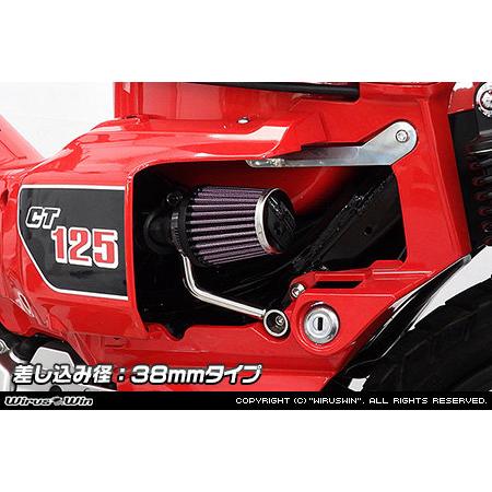 WirusWin（ウイルズウィン） パワーフィルターキット 差し込み径：38mm