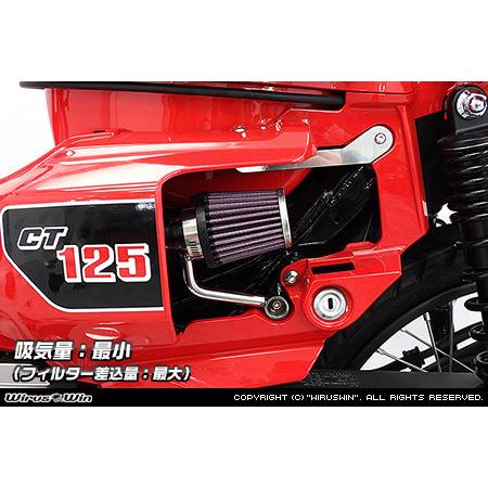 WirusWin（ウイルズウィン） パワーフィルターキット 差し込み径：38mm