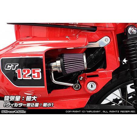 WirusWin（ウイルズウィン） パワーフィルターキット 差し込み径：38mm