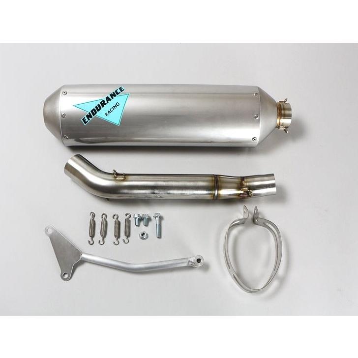 ENDURANCE RACING スリップオンマフラー TYPE R　中古 ENDURANCE（エンデュランス） 【レース専用】レーシングスリップオン