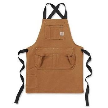 部品屋K&W 【Carhartt：カーハート】ダックエプロン カラー：ブラウン