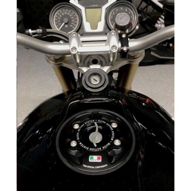 TWM ティーダブリューエム タンクキャップ ツマミカラー：ゴールド R NINE T Scrambler R1200GS S1000RR HP4 S1000R BMW ガソリンタンクキャップ タンク関連の画像