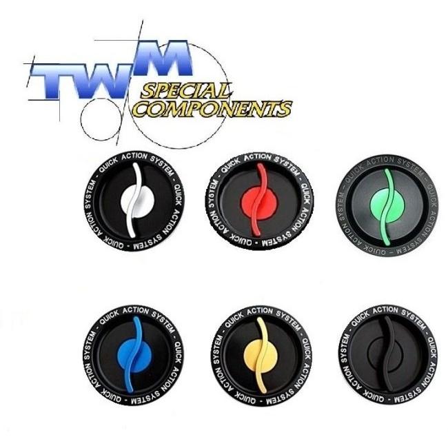 TWM ティーダブリューエム タンクキャップ ツマミカラー：シルバー R NINE T Scrambler R1200GS S1000RR HP4 S1000R BMW ガソリンタンクキャップ タンク関連の画像