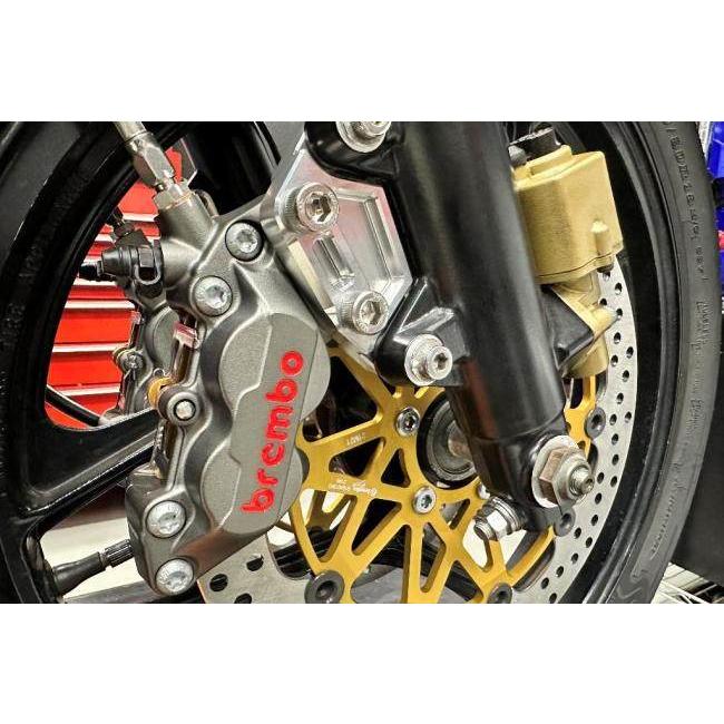 エムテック m-tech キャリパーサポート カラー：シルバー GSX-R750 GSX