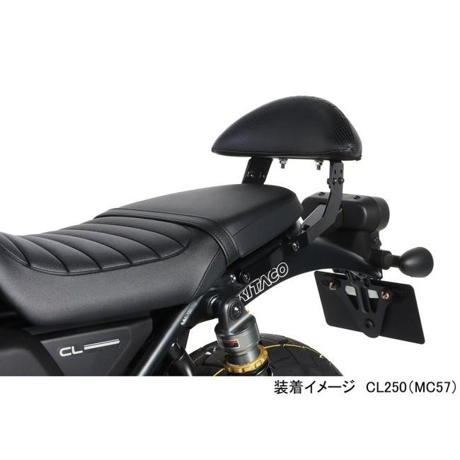 KITACO キタコ タンデムバックレスト CL250 CL500 HONDA ホンダ HONDA ホンダ｜webike｜04