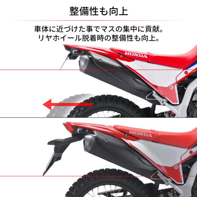 DRC ディーアールシー モトレッド エッジホルダーキット カラー：スモークレンズ CRF250L CRF250 RALLY CRF300L CRF300RALLY HONDA ホンダ テールランプキット