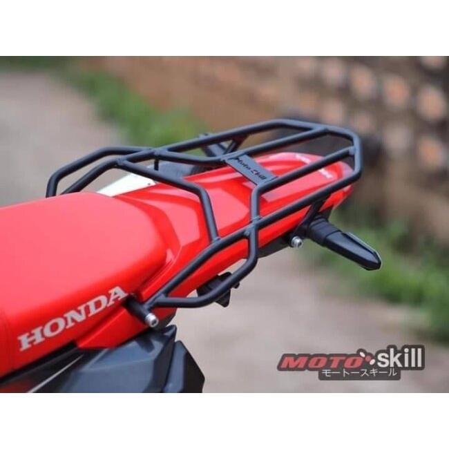 MOTOSKILL モートースキール Top rack CRF300L/CRF300 Rally カラー：Matte Black CRF300 CRF300L HONDA ホンダ リアキャリア 外装の画像
